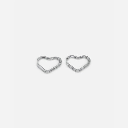 Orecchini a cerchio Mini Cuore