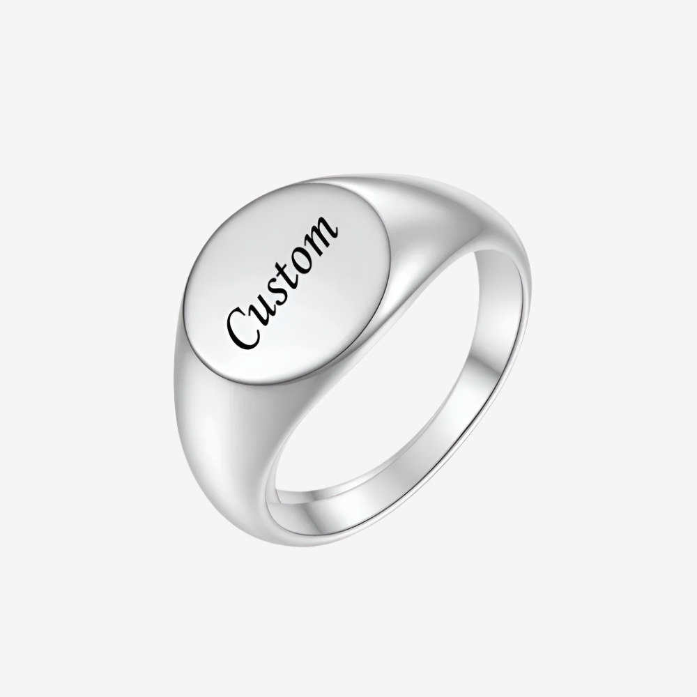 Anello Sigillo Incidibile