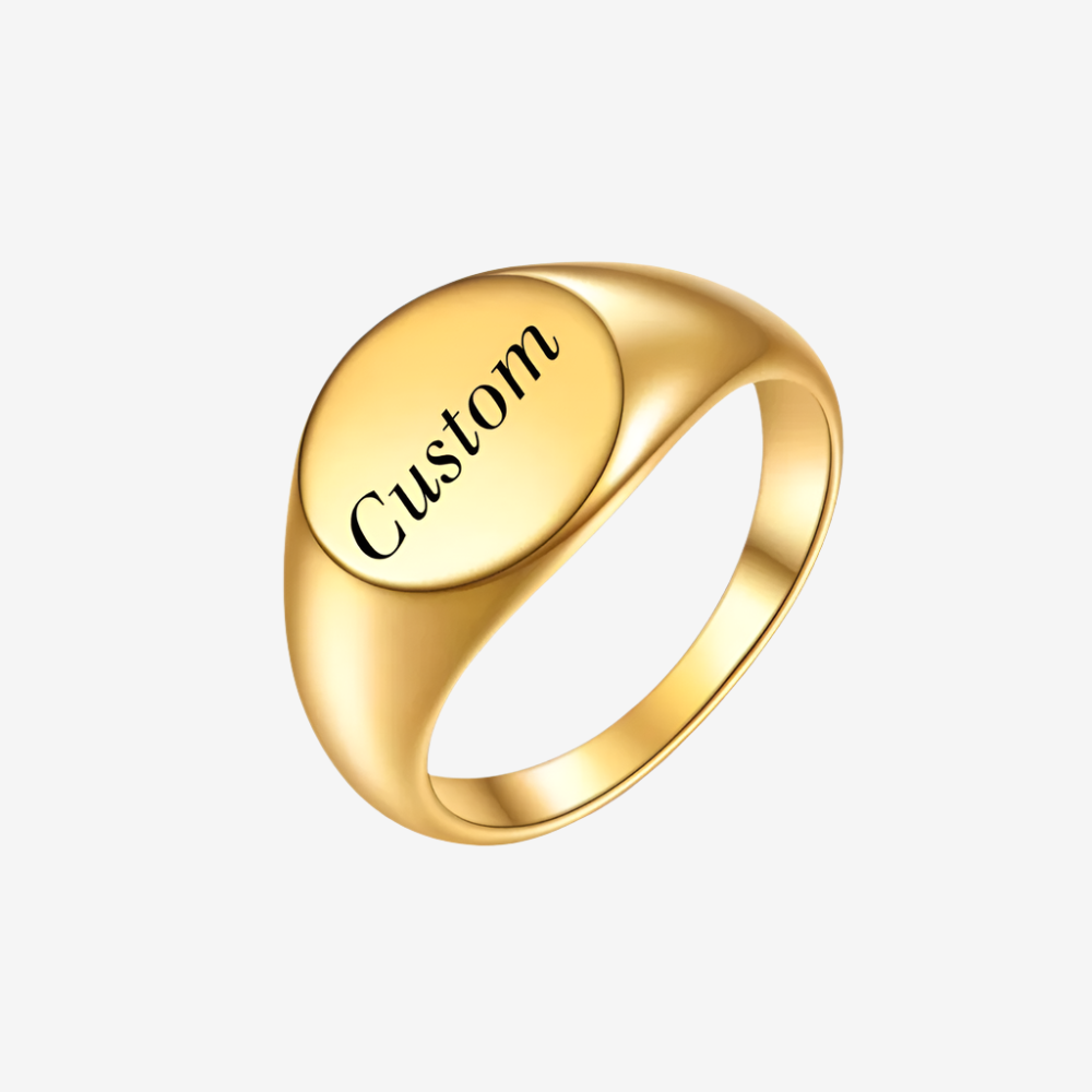 Anello Sigillo Incidibile