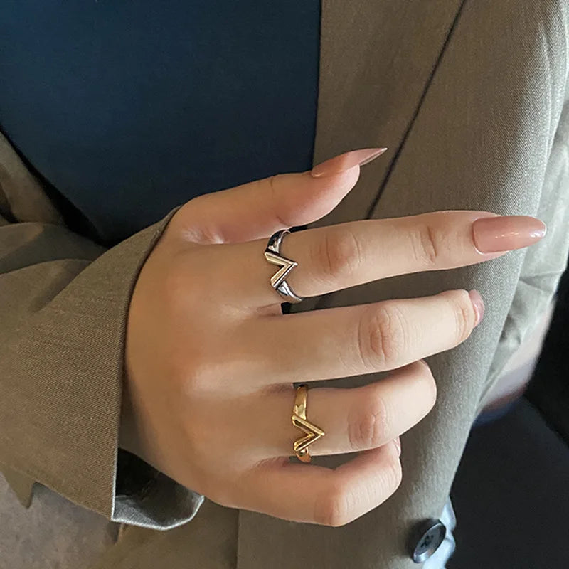 Bague en V