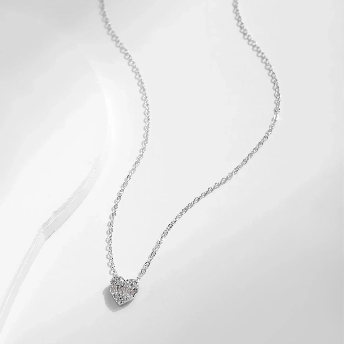Collana Cuore Scintillante