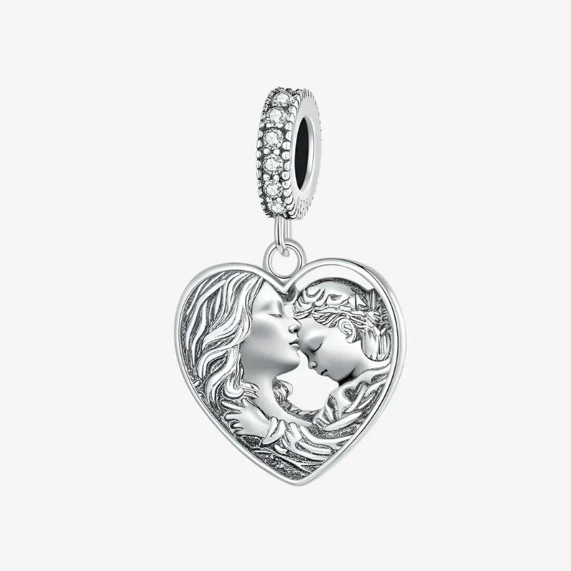 Charm Pendente Abbraccio Prezioso della Mamma