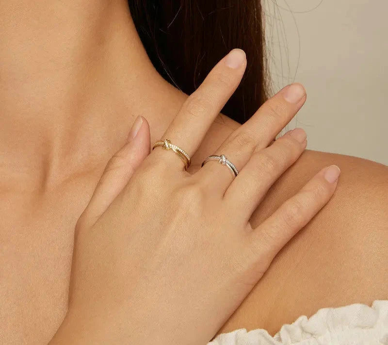 Anello a Due File con Nodo Diana
