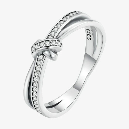 Anne Knot Two-Row Ring