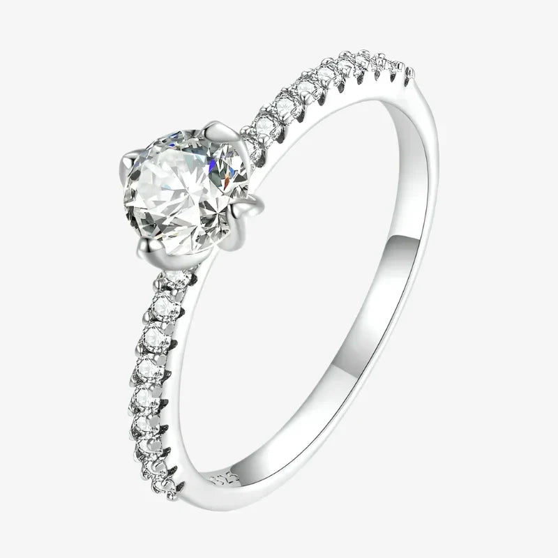 Δαχτυλίδι Brilliant Halo Solitaire