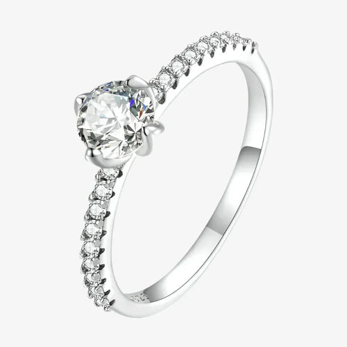 Δαχτυλίδι Brilliant Halo Solitaire